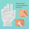 ANSMIO Cotton Gloves (2 Pairs), White, Moisturizing Night Gloves for Dry Hands, 100% Cotton, Size L view 4