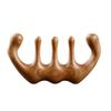 FOMIYES Wooden Hair Comb Portable Scalp Massage Tool Anti-Static Massage Comb for Blood Circulation Natural Sandalwood Design Present for Hair Care and Relaxation view 1