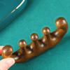 FOMIYES Wooden Hair Comb Portable Scalp Massage Tool Anti-Static Massage Comb for Blood Circulation Natural Sandalwood Design Present for Hair Care and Relaxation view 3
