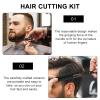 Lurrose 1 Set Hair Scissors Portable Razor Hair Clippers for Men Professional Portable Shaver Mens Shavers Mens Suits Barber Clippers Hair Cutting Kit Modeling Cloth Hairdressing Set view 3