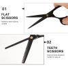 Lurrose 1 Set Hair Scissors Portable Razor Hair Clippers for Men Professional Portable Shaver Mens Shavers Mens Suits Barber Clippers Hair Cutting Kit Modeling Cloth Hairdressing Set view 4