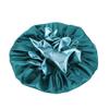 Double-layer Satin Bonnet Adjustable Elastic Hair Sleeping Cap Waterproof Shower Cap for Beauty Care, Curly Hair and Hair Care view 3