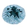 Double-layer Satin Bonnet Adjustable Elastic Hair Sleeping Cap Waterproof Shower Cap for Beauty Care, Curly Hair and Hair Care view 4