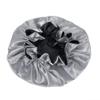 Double-layer Satin Bonnet Adjustable Elastic Hair Sleeping Cap Waterproof Shower Cap for Beauty Care, Curly Hair and Hair Care view 4