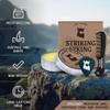 Striking Viking Mustache Wax for Men with Comb - 2 oz, Sandalwood - Strong Hold Wax with Anti-Static Mustache Comb for Precise Grooming - Non-Greasy Formula for Easy Beard Care view 3