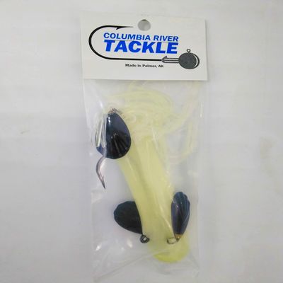 Columbia River Scuplin Tube 7" Glow Black Blades