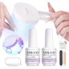 SAVILAND U V LED Nail Lamp  Nail Curing Dryer For XL Extra Long Nail Tips 2*15 ML Multifunction Gel Nail Glue & Innovation U V Nail Light for Nails Extension Home Salon Nail Art view 1