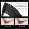DSQXLW 4D Silk Fiber Lash Mascara, Black Volume and Length, Makeup Mascara Voluptuous Intense Length No Flaking Smudging Clumping, Waterproof, Thick, All Day Exquisitely Full, (Pack of 1) view 4