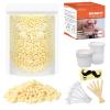 ANREACHO Nose & Ear Hair Wax Kit for Men & Women, 100g Wax with 20 Applicators, Safe Home Grooming Solution for Painless 15-20 Time Usage view 1