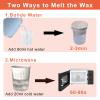 ANREACHO Nose & Ear Hair Wax Kit for Men & Women, 100g Wax with 20 Applicators, Safe Home Grooming Solution for Painless 15-20 Time Usage view 3