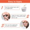 ANREACHO Nose & Ear Hair Wax Kit for Men & Women, 100g Wax with 20 Applicators, Safe Home Grooming Solution for Painless 15-20 Time Usage view 4