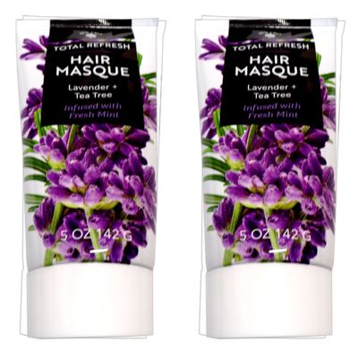 Bolero Beverly Hills Total Refresh Hair Masque Lavender & Tea Tree Infused with Fresh Mint 5fl oz (142 ml) (Set of 2 Pack)