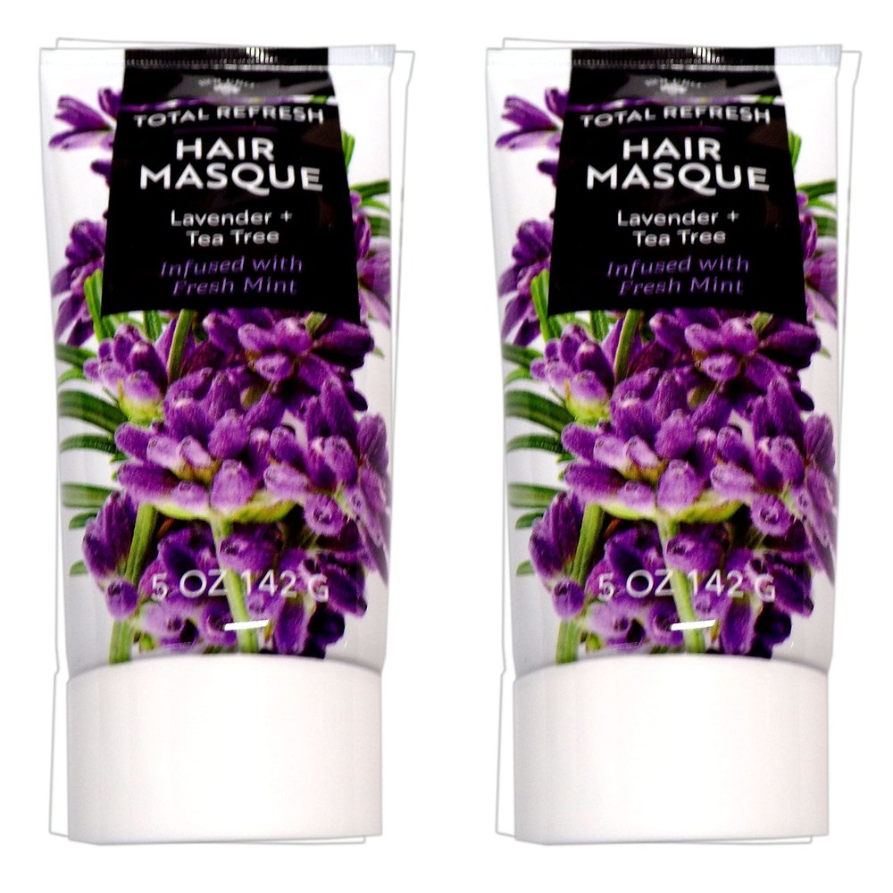 Bolero Beverly Hills Total Refresh Hair Masque Lavender & Tea Tree Infused with Fresh Mint 5fl oz (142 ml) (Set of 2 Pack)