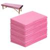 50PCS Massage Table Sheets Disposable Non Woven SPA Bed Cover Breathable Polypropylene Fabric 31" x 70" Thin, Not Waterproof Pink view 1