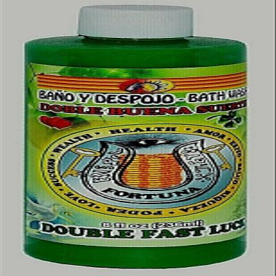 6 PCS DOUBLE FAST LUCK DOBLE BUENA SUERTE BATH & FLOOR WASH 8 OZ - SPIRITUAL MYSTICAL