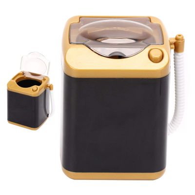 YUYTE Electric Mini Quick Dry Cleaning Washer - Toy Washing Machine Cleanser, Cosmetic Tool Kids Gift (01)