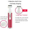FOMIYES 1set USB Rechargeable Women Hair Removal Device Trimmer Kit for Body and Facial Hair Compact and Portable for Personal and view 4