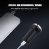 VISLONE Travel Men's Shaver Mini Electric Shaver for Men Rechargeable Beard Shaver Pocket Size Shavers Ultra Light view 2
