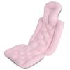 Gigesute Full Body Bath Cushion, Bath Cushion for Tub, Filling Ergonomic Spa Bath Pillow, 3 Mesh Layers for Great Back Support view 1