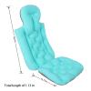 Gigesute Full Body Bath Cushion, Bath Cushion for Tub, Filling Ergonomic Spa Bath Pillow, 3 Mesh Layers for Great Back Support view 2