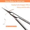 THRAU Cuticle Scissors Extra Fine for Women and Men, Profession Stainless Steel with Precise Pointed Tip Grooming Blades, Manicure, Pedicure, or Trim Nail, Eyebrow, Eyelash, and Dry Skin view 3