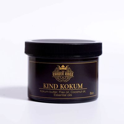 Barbers Kings Originals Kind Kokum- Natural Body Butter Moisturizer for Body Face and Hair Pet Friendly, 8 Ounce