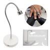 ALLKEM Portable Cordless Gooseneck UV/LED Nail Lamp  Rechargeable Gel X Nail Dryer, Flash Cure Light for Home & Salon use  (USB Powered, 360 Adjustable Gooseneck, 3W) - Silver view 2