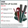 AMY'S DIARY 3Pcs Dark Red Green Matte Liquid Lipstick Sets,Matte Lipstick Lip Stain Long Lasting 24 Waterproof Lip Gloss Gift Set Matt Liquid Makeup Lipstick for Women view 2