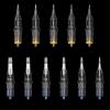 10Pcs Tattoo Cartridge Needle 0.35Mm RL RS M1 Disposable Tattoo Pen Needle Eyebrow Permanent Makeup for Cartridge Machines Grips,1211M1 view 1
