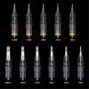 10Pcs Tattoo Cartridge Needle 0.35Mm RL RS M1 Disposable Tattoo Pen Needle Eyebrow Permanent Makeup for Cartridge Machines Grips,1211M1 view 3