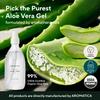 AROMATICA Organic Aloe Vera Gel (2 packs), After Sun Care and Sunburn Relief with Pure Aloe Vera Gel Face&Hair, Sun Burn Moisturizer EWG Verified (10.14oz/300ml) view 2