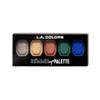 L.A. COLORS Shimmer Eye Palette, Be Bright CES698 view 1