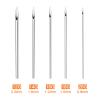 Autdor Ear Nose Piercing Tool 100pcs Mixed 12G 14G 16G 18G and 20G Hollow Tool for Ear Nose Navel Nipple Lip Tongue Piercing Kits view 2
