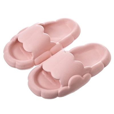 GHYUB Unisex Non-Slip Slippers Foam Sole Slippers,Non-Slip Massage Shower Spa Bath Pool Gym House Sandals for Indoor & Outdoor (Color : Pink, Size : EUR35-36)
