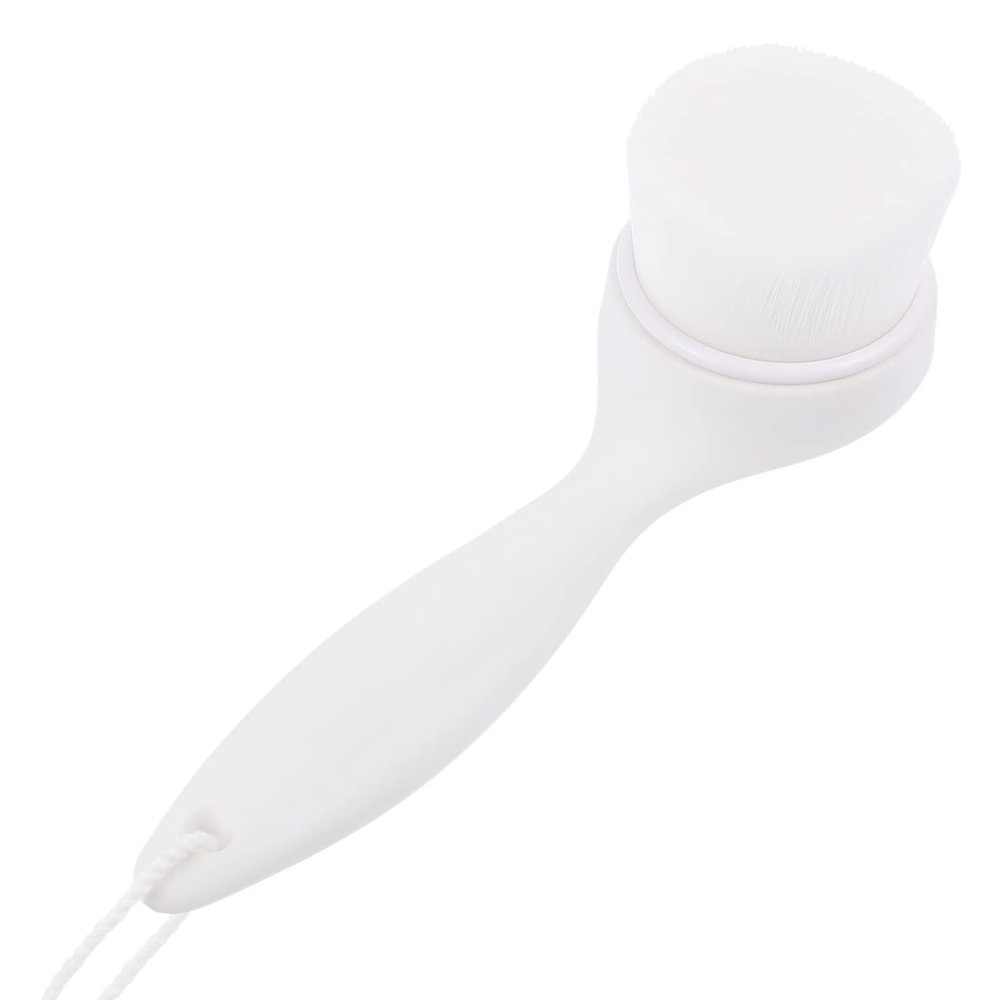 SOLUSTRE Face Washing Brush for Deep Cleansing Soft Bristles Manual Facial Massage Tool for Exfoliating Promotes Circulation and Absorption of Products for Daily Use