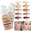 PHOERA Makeup Set - Full Coverage Foundation, Primer, Powder, Concealer & Kabuki Brushes (2 Sponge #105 Sand) view 2