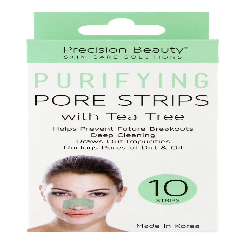 Precision Beauty Purifying Pore Strips with Tea Tree, 10 Strips