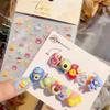 Dedyel Funny Cartoon Nail Stickers Fun Bears Cute Cartoon Bear Self-Adhesive Nail Stickers for Women Girls Kids Nail Art Decoration view 2