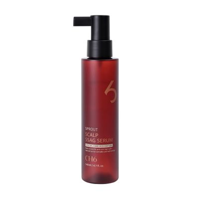 CH6 Scalp Ssag Serum Red Edition Hair Regrowth and Thinning Recover Condition Strengthen Root Antioxydant Sprout Extracts 140ml