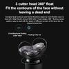 Feilx Electric Foil Shaver with Precision Beard Trimmer, Rechargeable, Wet & Dry Foil Shaver 4D Rotary Shaver Razor view 2