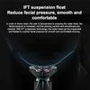 Feilx Electric Foil Shaver with Precision Beard Trimmer, Rechargeable, Wet & Dry Foil Shaver 4D Rotary Shaver Razor view 3