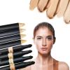 AKARY Face 2 in 1 Dual-Sided Eyebrow & Concealer Crayon Highlighter Stick, Waterproof Foundation for Eye Dark Circles & Blackheads, Concealer Pencil with Brush for Men & Women (#2 Natural) view 2