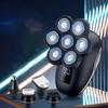Feilx Rechargeable Wet & Dry Electric Shaver, Quick Clean Pod, Charging Stand and Pop-up Trimmer9-in-1 Head Shavers for Bald Men view 4
