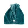 Planet Goody Turban Towel, 1 Count - Green - Protect Your Hairstyle While Remaining Comfortable - Hair Accessories for Men, Women, Boys, & Girls - Made with Recycled Ocean-Bound Plastic view 1