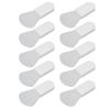 10Pcs Silicone Face Mask Brushes, Mini Short Handle Mud Applicator Portable Beauty Tool White(Scalloped), Wholesale Business view 1