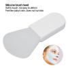 10Pcs Silicone Face Mask Brushes, Mini Short Handle Mud Applicator Portable Beauty Tool White(Scalloped), Wholesale Business view 3