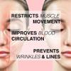 Comfordent Kinesiology Tape for Face & Neck Lift - Non-Invasive Wrinkle Remover - Anti-Wrinkle Myofascial Release - V-line Chin Skin Lifting Sticker Sleep Strip Patch Roll (Beige) view 4