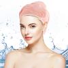 Beaupretty 1 Set Microfiber Durable Headcloth Stylish Orange of Bath Fiber Wraps Care Spa Head Super Shower Supplies Facial for Skin Hair Towels Supple Pillow Stretch Chest Women view 4