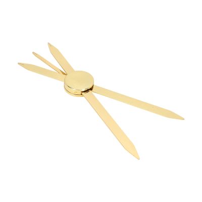 Eyebrow Ruler, Brow Measuring Tool Positioning Eyebrow Shape Adjustable Gold for Beauty Salon Tattoo Workers