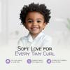 2 in 1 Natural Kids Shampoo and Conditioner, Tear Free | For Toddlers with Curly Hair | For All Kids Hair Types | Coconut & Lime Twist, Made in the USA, 12 Fl Oz view 3